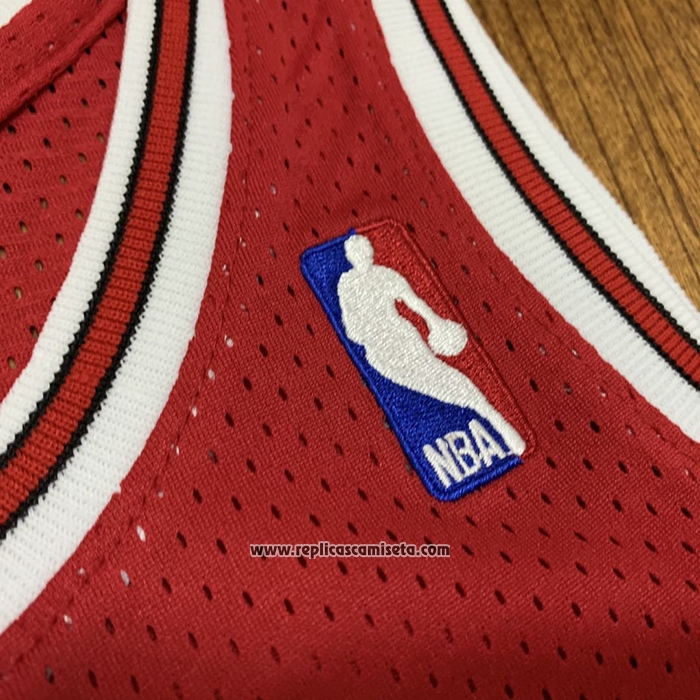 Camiseta Chicago Bulls Michael Jordan #23 1997-98 NBA Finals Mitchell & Ness Rojo